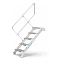 ZARGES LM-Treppe 60° 9 Stufen 600 mm breit Höhe 2.25 m