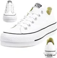 Converse Plateau Sneaker Herren 32313031363631 Weiß 36 EU