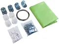 Windhager Seilspannsonnensegel, Sonnensegel für Seilspanntechnik, 2,7x1,4 m