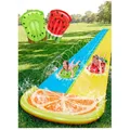 Wasserrutsche Set Wasserspielzeug Sommer Rutsche Boogie-Boards Wasserrutsche