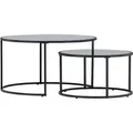 Ebuy24 - Twin Couchtisch Set Mit 2 Schwarz.