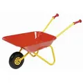 roter Schubkarre