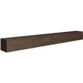 Selsey TV-Hängeboard Bemmi 300 cm Holzoptik Nussbaum