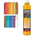 decotric Decolor Bunte Abtönfarbe Goldocker - 750 ml I Dispersionsfarbe für dekorative Anstriche und wasserbasierten Materialien I Hohe Farbkraft & Ergiebigkeit