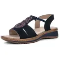 Ara Damen Sandale Hawaii Sandale blau 42 EU