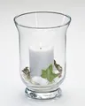 6er Set Windlichter, Dekogläser HURRICANE PROMO H. 19cm D.13cm Glas Sandra Rich