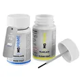 MG PRIME Autolack Lackstift Set für Hyundai FG Sleek Silver Metallic Basislack Klarlack je 50ml
