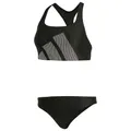 adidas - Women's 3 Bar Logo Bikini Set - Bikini Gr 46 schwarz