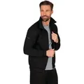 Trigema Sweatjacke TRIGEMA Raglanjacke aus Sweat-Qualität (1-tlg) schwarz L (50/52)