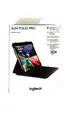 (G1) Logitech Slim Folio Pro iPad Hülle Kabellose Bluetooth Tastatur ES QWERTY
