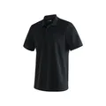 Maier Sports Ulrich, Herren Poloshirteichtes Piqué-Funktionspoloshirt für Wandern und Freizeit, dryprotec Technologie, Atmungsaktiv, NFC-Chip für einfaches Recycling