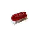 Today – Waschbürste mit Ergonomischem Griff – Gewellte Halbharte Borsten – Entfernt Schmutz und Flecken Ohne Stoffe zu Beschädigen – Leicht zu Reinigen – 15x7,5 cm – Rot
