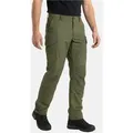 DANISH ENDURANCE Outdoorhose Explorer Hiking Explorer Herren Wanderhose Wasserabweisend Outdoor mit Cargo Taschen grün L