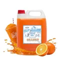 ICE Bär Slush Konzentrat Geschmack: Orange 5 L | Ergibt 30–36 L Slush | Glycerinfrei & AZO-frei | Fertigmix ohne Zuckerzusatz | Sirup für Slushmaschine & Frozen Drinks | Made in Germany