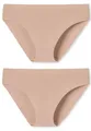 Schiesser Damen Slip Invisible Light (DE/NL/SE/PL, Numerisch, 42, Regular, Regular, 2 x beige)