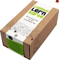 Liamba Lernkarte 500 Karteikarten in der praktischen Lernbox, DIN A8 Format,