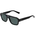 Ray-Ban RB 4397 CORRIGAN Unisex-Sonnenbrille Vollrand Quadratisch Kunststoff-Gestell, schwarz