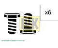 Schraubensatz, Schwungrad LUK 411000710 für VW Golf VII Polo