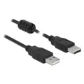 Delock Kabel USB A Stecker USB A Stecker 1,5 m (1.50 m, USB 2.0) (84890)