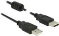 DeLOCK - USB-Kabel - USB (M) bis USB (M) - 1,5m - Schwarz (84890)