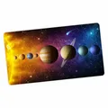 stabile XXL Vinyl Schreibtischunterlage Sonnensystem Bastelmatte Kinder Platzset