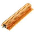 sourcing map Goldfarbener aluminiumverkleideter Widerstand 200W 1 Ohm Widerstand