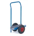 Fetra Plattenroller in U-Form, mit Vollgummi-Bereifung 30-95mm Klemmbreite