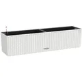 Lechuza® Pflanzgefäß Balconera Cottage 80 Weiß 80 cm x 19 cm