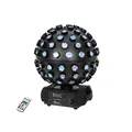 Eurolite LED B-40 RGBW Spiegelkugel Effekt, DMX-steuerbar, Sound-to-Light