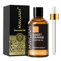 MAYJAM Süße Orange Ätherisches Öl 100ML, Süße Orangeöl für Diffusor, Luftbefeuchter, DIY, Home，Wardrobes