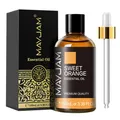 Süße Orange Ätherisches Öl 100ML, Süße Orangeöl für Diffusor, Luftbefeuchter,...