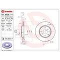 2x Bremsscheibe BREMBO 09.9928.11 passend für CITROËN PEUGEOT TOYOTA JAC