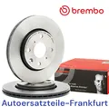 2x BREMBO Bremsscheiben VORNE für CITROEN C1 + PEUGEOT 107 108 +  TOYOTA AYGO