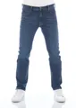 Lee® Straight-Jeans Herren Jeanshose Daren Zip Fly Regular Fit Denim Hose mit Stretch