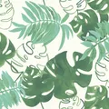 Rasch Textil Greenhouse Tapete 138886 Tropen Blätter weiß grün Vliestapete Vlies