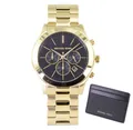 Michael Kors  Herren Uhr Set  MK1076SET   Chrono 44  mm Ø Kartenetui    Neu OVP