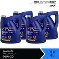 Mannol 7512 Special Plus 10W-30 VW 505 501 MB 229.1 Kia 4x5 Liter = 20 Liter