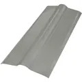 Recyclingplatte Firsthaube betongrau (ca. 1050 mm x ca 450 mm x ca. 80 mm)