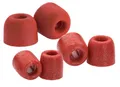 COMPLY T-400, Earphone Tips, red, mixed sizes