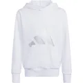 adidas GLAM Hoodie Mädchen in white-silver metallic, Größe 152