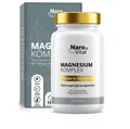 Magnesium Komplex hochdosiert - Magnesiumcitrat, Glycinat - 180 Kapseln