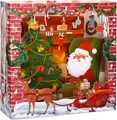 3D Weihnachtskarten Set 14 Pop Up Glückwunschkarte Nikolaus Umschlag