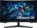 Samsung Odyssey S32CG552EU LED-Monitor 81,3 cm (32"), Display-Auflösung: 2560 x 1440 Pixel, HD-Typ: Quad HD, Bildschirmtechnologie: LED, Reaktionszeit: 1 ms, Natives Seitenverhältnis: 16:9, Bildwinkel, horizontal: 178°, Bildwinkel, vertikal: 178°. VESA-Halterung. Produktfarbe: Schwarz (LS32CG552EUXEN)