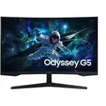 SAMSUNG Odyssey G5 G55C (2024), 31.5" 31.5", 1ms (MPRT), 2560x1440, 165Hz, VA, non-glare, curved (1000R/1.00m), 300cd/m2, 1x DP 1.2, 1x HDMI 2.0, 3.5mm LineOut,  neigbar (+20/-5Grad), Adaptive Sync, AMD FreeSync Premium zert.