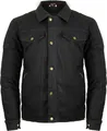 Herren Motorrad Jeans Jacke mit Protektoren(S)