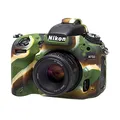 easyCover - Silikon Kameratasche - Schutz für Ihre Kamera - Nikon D750 - Camouflage