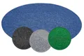 Rasenteppich Field Rund 195 cm Blau - Outdoor Teppich für Pool, Terrasse & Balkon