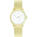 Mondaine Uhr - Damenuhr Helvetica No1 Holiday Edition - L1111.SM - Gold