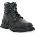 CAT Caterpillar Quadrate boots - Herren Stiefel Leder Schwarz P723802 , EU 40 UK 6 - Schwarz - 40