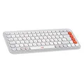 LOGITECH POP Icon Keys, Tastatur, kabellos, OFF WHITE